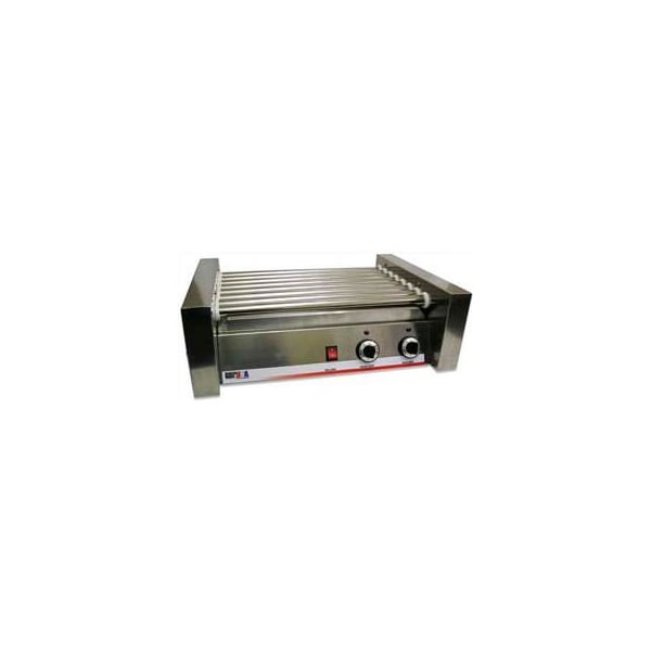 Winco Dwl Industries Co Benchmark USA, Hot Dog Roller Grills, Stainless Steel, 20 Hot Dogs, 120 Volt 62020 - main